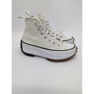 Converse Unisex Run Star Hike Hi Canvas White Casual Shoes Sneakers Sz M 3.5 W 5